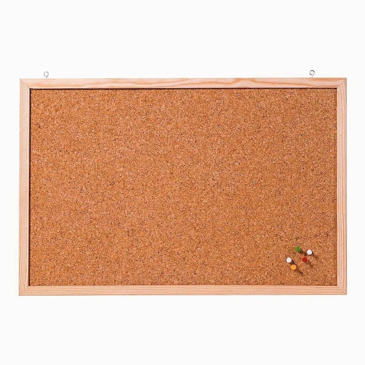 Franken CC-KT4060E Pinnwand, Kork mit Holzrahmen, vielseitig einsetzbar