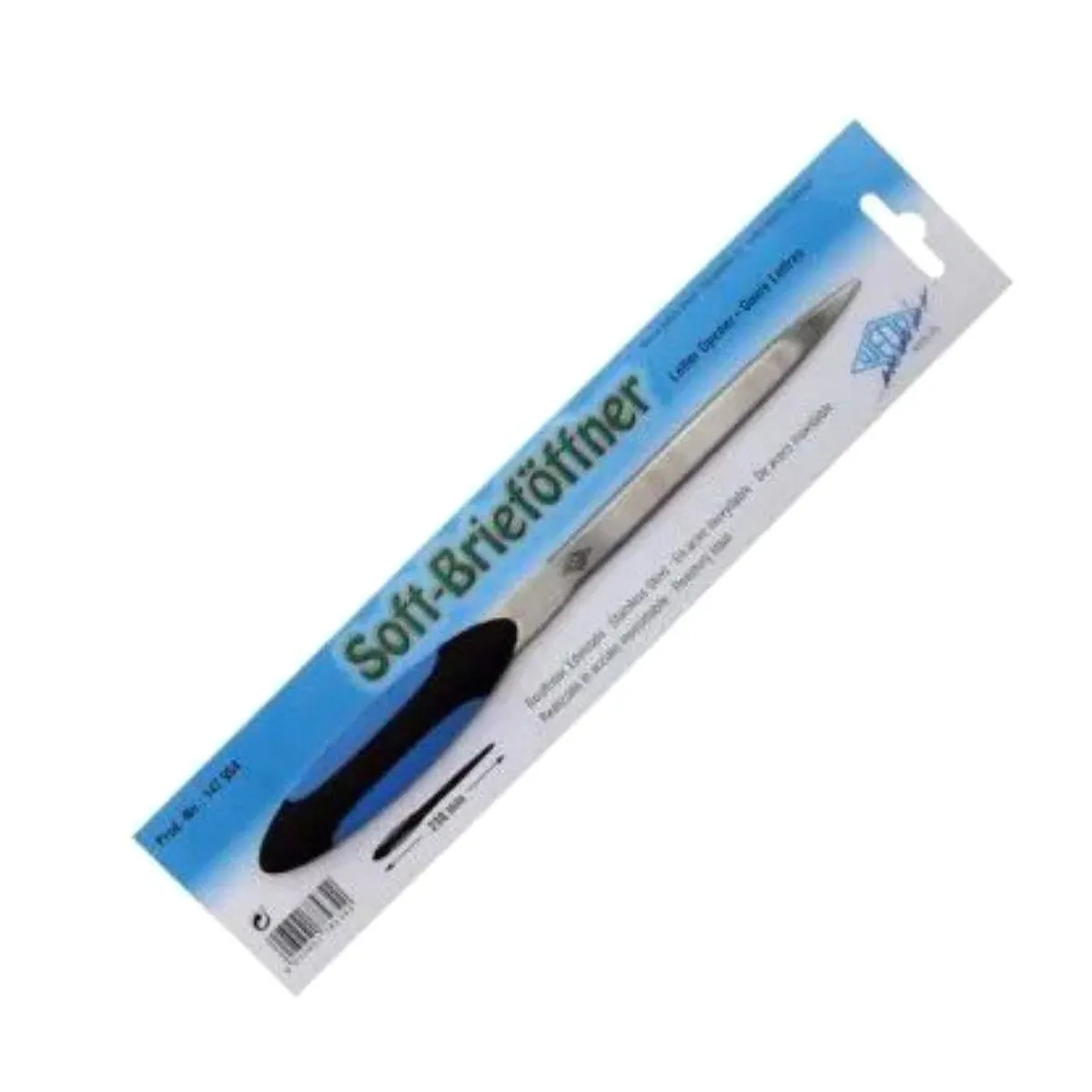 Wedo Brieföffner Soft-Cut, elegante Klinge, sicherer Griff